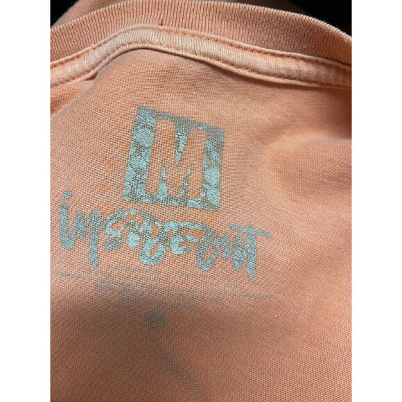 The Walk T Shirt Orange Mens Size Large Crew Neck Short Sleeved - Picture 4 of 4